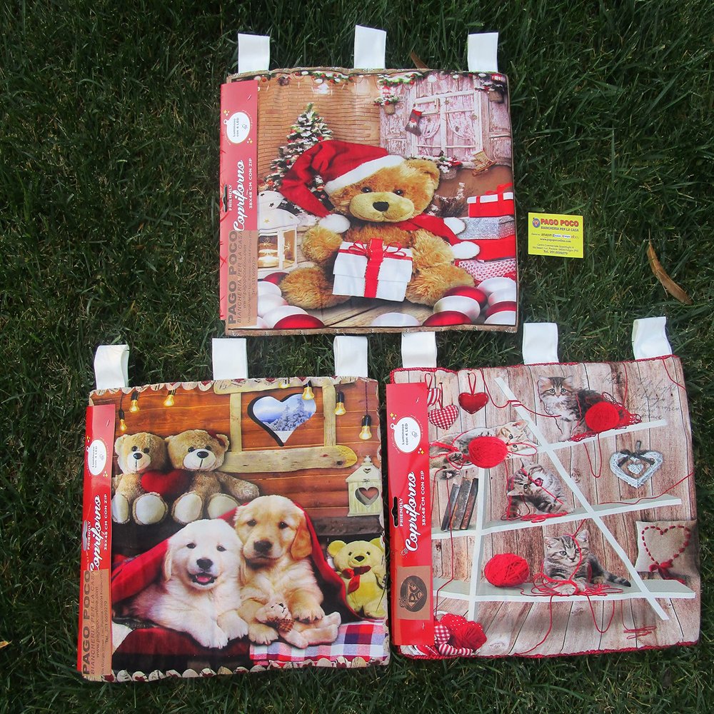 PAGO LITTLE PAY Gnome and Hearts Design Size 46x35 Colour: Beige-Red New '2021!!!! (Female Gnome)