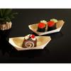 Cabilock Wooden Serving Boats Natural Birch Boat Shaped Trays for Bbq Picnics Catering view 2