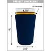 2021 Middle Finger Pint Glass Coolie (Bright Green, 1) view 3