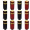 NUOBESTY 200pcs Heat Shrink Capsules Wine Bottle Shrink Caps Wine Shrink Wrap Wine Bottle Capsules for Wine Bottles view 2