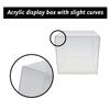 10L X 10W X 10" H Clear Acrylic Display Cube  Easy Assemble Box Cube Display Dustproof Protection Case for Collectibles, Figure and Items view 3