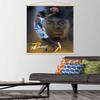 Trends International NBA Memphis Grizzlies - Ja Morant 20 Wall Poster with Magnetic Frame, 34L x 22.4W, Premium Print and Beechwood Hanger Bundle view 2