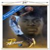 Trends International NBA Memphis Grizzlies - Ja Morant 20 Wall Poster with Magnetic Frame, 34L x 22.4W, Premium Print and Beechwood Hanger Bundle view 3