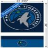 Trends International NBA Minnesota Timberwolves - Logo 20 Wall Poster, 34L x 22.4W, Premium Poster & Clip Bundle view 3
