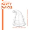 Hammont Elf Hat Shaped Acrylic Candy Boxes - 12 Pack - 2.16"x2.95" - Perfect for Weddings, Birthdays, Party Favors and Gifts | Designer Cute Clear Lucite Plastic Treat Containers view 4