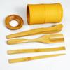Chadao Bamboo GongFu Tea Tools Tube Spoon, tongs, detong, tea needle funnel (bamboo tube) view 4