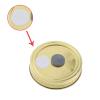 Zonon 64 Pieces Synthetic Filter Paper Stickers 20 mm 0.3 mm Synthetic Filter Disc Tape Mushroom Applied Under Mason Jar for Mushroom Cultivation view 3