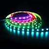 XUNATA 12V RGB LED Strip Lights,16.4ft/5m Addressable Dream Color LED Lighting with Chasing Effect,60 LED/M Non-Waterproof Neonpixel LED Flexible Tape Light (White FPCB) view 1