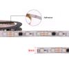 XUNATA 12V RGB LED Strip Lights,16.4ft/5m Addressable Dream Color LED Lighting with Chasing Effect,60 LED/M Non-Waterproof Neonpixel LED Flexible Tape Light (White FPCB) view 4