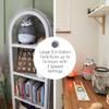 Crane Ultrasonic Cool Mist Animal Humidifier for Kids' Bedroom & Nursery, Adjustable 0.5 Gallon, Auto Shut-Off Silver Fox 0.5 Gallon Grey view 4