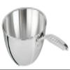 Cristel Castel'Pro Ultraply Stainless Steel Wok with Fixed Handles, 5.2 Qt. Capacity, Made in France, 5-Ply Construction, Safe for All Hobs + Induction view 1