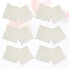 Cabilock Grease Proof Pizza Paper Pads 100 Sheets 8 Inches Corrugated Paper Mats for Home Commercial Use view 2
