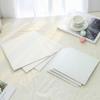 Cabilock Grease Proof Pizza Paper Pads 100 Sheets 8 Inches Corrugated Paper Mats for Home Commercial Use view 4