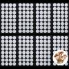 Zonon 256 Pieces Synthetic Filter Paper Sticker 20 x 3 mm Filter Disc view 1