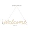 5pcs Wooden Welcome Cutout, Welcome Letters for Wood Sign, for Home Porch Restaurant Bar Decor 14.56 Inch Durable Wall Hanging Ornament view 4