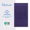 Cotton Paradise Hand Towels for Bathroom, 100% Cotton Turkish 4 Piece Hand Towel Set, Soft Absorbent Face Towels, Purple Hand Towels view 4