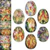 Thermo Heat Shrink Sleeve Decoration Easter Egg Wraps Pysanka Pysanky (Zhostovo) view 1