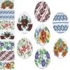 Thermo Heat Shrink Sleeve Decoration Easter Egg Wraps Pysanka Pysanky (Vyshyvanka) view 1