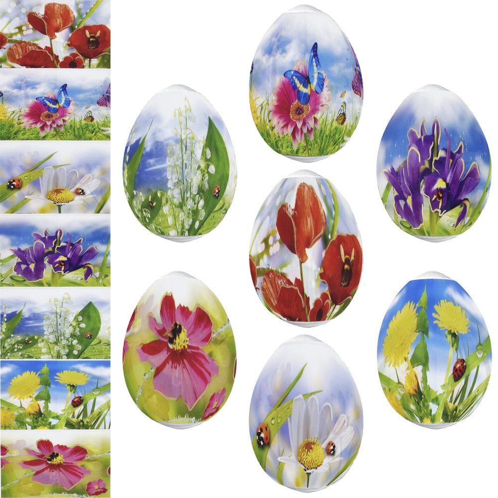 Thermo Heat Shrink Sleeve Decoration Easter Egg Wraps Pysanka Pysanky (Spring)