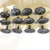 BigTexas Western Rustic Star cast Iron Drawer Pulls Set of 12 Rustic Barn Style Home Office Decoration G107 view 2