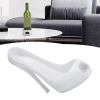 Qioniky Wine Bottle Holder, Holder Shelf Gifts High-Heeled Shoes Wine Rack Display Rack Wine Organizer Wine Rack, Wine Lovers Home Kitchen Decor for Decor Bar(White) view 2