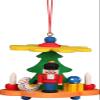 Christian Ulbricht Tree Ornament - Pyramid with Nutcracker - 7,5 cm / 3.0 inch view 1