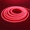 XUNATA LED Neon Light, Dimmable AC 110-120V Flexible LED Neon Strip Lights, 120 LEDs/M, 82ft/25m Waterproof 2835 SMD LED Rope Light + Remote Controller for Party Decoration(Red) view 4