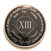 13 Year NA Black Phoenix Rising from The Ashes Medallion-Chip, Coin, Token view 2