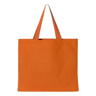 Q-Tees Promotional Tote One Size Texas Orange