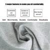 WXFN Classic Sofa Chair Cover, Made of Thick Cotton Linen Fabric for Adults and Children Storage Bean Bag Chair Cover Without Filler,Blue,L view 3