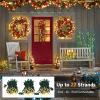 Brizled 33ft 100 LED Christmas Tree Lights - Steady On Only, 5mm Wide Angle, Connectable 120V UL Certified Warm White Lights for Xmas Tree, Party, Indoor/Outdoor view 3