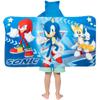Sonic The Hedgehog, Anime, Bath/Pool/Beach Soft Cotton Terry Hooded Towel Wrap, 24 in x 50 in, By Franco Kids view 3