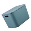 Cabilock 1pc Plastic Desktop Storage Box for Sundries and Snacks Extra Organization Basket Tranquil Multi-function Storage Container for Home Office and Kitchen Use view 1