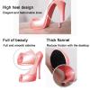 Qioniky Wine Bottle Holder, Holder Shelf Gifts High-Heeled Shoes Wine Rack Display Rack Wine Organizer Wine Rack, Wine Lovers Home Kitchen Decor for Decor Bar(Pink) view 2
