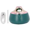 200ml Air Humidifier, USB Charging Aromatherapy Diffuser Desktop Light Mini Mist Maker for Home, Baby, Large Room(Green + rose gold) view 1