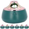 200ml Air Humidifier, USB Charging Aromatherapy Diffuser Desktop Light Mini Mist Maker for Home, Baby, Large Room(Green + rose gold) view 2