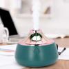 200ml Air Humidifier, USB Charging Aromatherapy Diffuser Desktop Light Mini Mist Maker for Home, Baby, Large Room(Green + rose gold) view 3