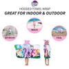 My Little Pony Bath/Pool/Beach Soft Cotton Terry Hooded Towel Wrap, 24 in x 50 in, By Franco Kids view 4