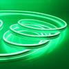 XUNATA LED Neon Light, Dimmable AC 110-120V Flexible LED Neon Strip Lights, 120 LEDs/M, 63ft/19m Waterproof 2835 SMD LED Rope Light + Remote Controller for Party Decoration(Green) view 3