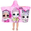 Franco Kids Bath and Beach Soft Cotton Terry Hooded Towel Wrap, 24 in x 50 in, LOL Surprise view 3