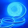 XUNATA LED Neon Light, Dimmable AC 110-120V Flexible LED Neon Strip Lights, 120 LEDs/M, 66ft/20m Waterproof 2835 SMD LED Rope Light + Remote Controller for Party Decoration(Blue) view 1