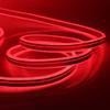 XUNATA LED Neon Light, Dimmable AC 110-120V Flexible LED Neon Strip Lights, 120 LEDs/M, 63ft/19m Waterproof 2835 SMD LED Rope Light + Remote Controller for Party Decoration(Red) view 3