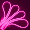 XUNATA LED Neon Light, Dimmable AC 110-120V Flexible LED Neon Strip Lights, 120 LEDs/M, 82ft/25m Waterproof 2835 SMD LED Rope Light + Remote Controller for Party Decoration(Pink) view 3