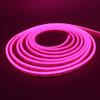 XUNATA LED Neon Light, Dimmable AC 110-120V Flexible LED Neon Strip Lights, 120 LEDs/M, 82ft/25m Waterproof 2835 SMD LED Rope Light + Remote Controller for Party Decoration(Pink) view 4