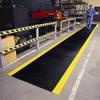 American Floor Mats - Diamond Plate Runner Mats - Durable, Abrasion Resistant Vinyl Mats, Rolls Black, Yellow Edge 3/16" Thick x 2' x 15' view 4