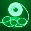XUNATA LED Neon Light, Dimmable AC 110-120V Flexible LED Neon Strip Lights, 120 LEDs/M, 328ft/100m Waterproof 2835 SMD LED Rope Light + Remote Controller for Party Decoration(Green) view 1