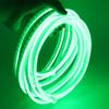 XUNATA LED Neon Light, Dimmable AC 110-120V Flexible LED Neon Strip Lights, 120 LEDs/M, 328ft/100m Waterproof 2835 SMD LED Rope Light + Remote Controller for Party Decoration(Green) view 2