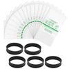 15 + 5 Pack Compatible with Vacuums 204811 Filter Plus Bags Universal Cloth Bags and Belts 301291 for F-Style and Twist-Style, and All Models Generation 4 - Sentria II 204814 view 3