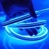 XUNATA LED Neon Light, Dimmable AC 110-120V Flexible LED Neon Strip Lights, 120 LEDs/M, 59ft/18m Waterproof 2835 SMD LED Rope Light + Remote Controller for Party Decoration(Blue) view 3