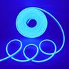 XUNATA LED Neon Light, Dimmable AC 110-120V Flexible LED Neon Strip Lights, 120 LEDs/M, 82ft/25m Waterproof 2835 SMD LED Rope Light + Remote Controller for Party Decoration(Blue) view 1